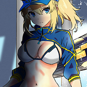 Fan Art de Saber - Anime  Fate Stay Nigh. Un progetto di Character design, Fumetto, Illustrazione digitale, Illustrazione tradizionale e Manga di David Robalino - 29.04.2025
