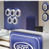 Stand Corporativo. Architecture, Digital Architecture, Interior Architecture, and ArchVIZ project by monicavera9 - 04.30.2025