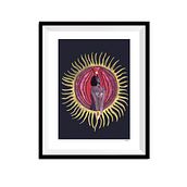 Bendita Vulva (2025). Traditional illustration, Drawing, and Watercolor Painting project by Ana Carolina Diniz - 04.30.2025