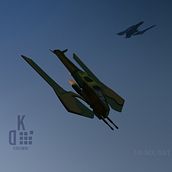 Caza FA-MX/501. 3D, 3D Modeling, and 3D Design project by Jorge De Ceballos - 05.01.2025