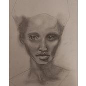 Proyecto final retratos realistas. Un projet de Dessin artistique, Dessin, Dessin anatomique, Beaux Arts, Illustration traditionnelle, Dessin au cra, on, Dessin de portrait, Dessin réaliste , et Esquisse  de cohen_diego - 03.05.2025