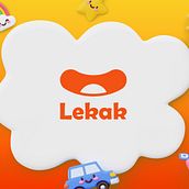 Lekak – Logo Design for a Children's Wellness Brand. Br, ing, Identit, Design, Logo Design, and Graphic Design project by Paolo Trinité Djoumessi Dongmo - 05.04.2025