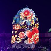 Live Mapping at Obispado Museum. Un projet de Illustration numérique, Dessin, Animation, Dessin numérique, Musique et Illustration animée de Fernando Sica Minguillon - 06.05.2025