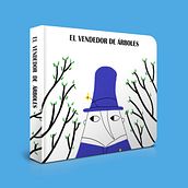 El vendedor de árboles (proyecto final). Editorial Design, Digital Illustration, and Children's Illustration project by Juan Alfredo Corona Juarez - 05.06.2025