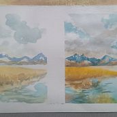 reproducciòn ejercicios del maestro. Un proyecto de Dibujo, Pintura a la acuarela, Bellas Artes, Dibujo a lápiz, Sketchbook y Bocetado de Hennry Sanchez - 07.05.2025