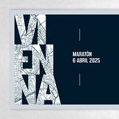 Folleto Digital - Maraton Viena 2025. Graphic Design, Creativit, Art Direction, and Editorial Design project by Maria Pessini - 05.07.2025
