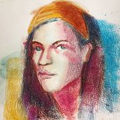 Domestika Expressive Portraiture . Artistic Drawing, Drawing, Fine Arts, Traditional illustration, and Portrait Drawing project by mandyjqueen - 05.11.2025