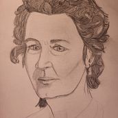 Portrait. Fine Arts, Drawing, Pencil Drawing, Figure Drawing, Portrait Drawing, and Realistic Drawing project by katsch - 05.11.2025
