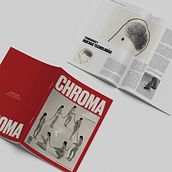 CHROMA. Editorial Design, Graphic Design, and Art Direction project by Laura Ortiz Alba - 05.12.2025