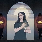 Three mothers (shalosh ima'ot שלוש אמהות) . % Yael Alshochat tarafından hazırlanan Dijital İllüstras, on, Grafik Tasarım, Tablo, Geleneksel illüstras, Ve on projesi - 05.12.2025