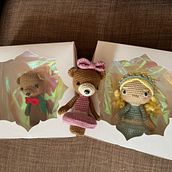 Ricitos de oro y los 3 ositos. Amigurumi, Crochê, e Design têxtil projeto de Catalina García Bolaños - 13.05.2025