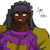 Fut King(Dede). Artistic Drawing, Character Design, Drawing, Narrative, Sketching, Stor, and telling project by Dino Areh - 05.14.2025