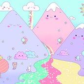 Progetto finale corso kawaii. Character Design, Digital Illustration, and Manga project by Marta Savegnago - 05.14.2025
