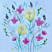 Progetto finale: realizza il tuo giardino fiorito. Botanical Illustration, Fine Arts, Traditional illustration, Naturalistic Illustration, Painting, and Watercolor Painting project by albotteghino23 - 05.14.2025