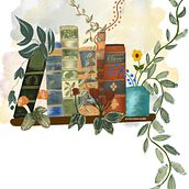 love of learning . Children's Illustration, Digital Illustration, Digital Painting, and Picturebook project by michelledover888 - 05.15.2025
