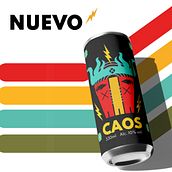 CAOS. Un progetto di Design, Branding, Brand identity, Gestione progetti di design, Design editoriale, Graphic design, Tipografia, Design di loghi, Design digitale, Design tipografico e Teoria del colore di Lucia Ulloa - 15.05.2025