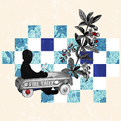 Bradbury vs Perec. Graphic Design, Collage, Editorial Illustration, and Digital Illustration project by Cal - 05.17.2025