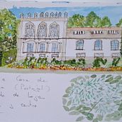 Cuaderno de viaje. Traditional illustration, Architectural Illustration, Watercolor Painting, and Sketchbook project by martacabrera62 - 05.18.2025