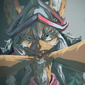 Holding a nanachi. Un progetto di Illustrazione digitale e Disegno di Favio Sosa Rivas - 19.05.2025