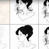 Ritratto con tecniche tradizionali su procreate  Ein Projekt aus dem Bereich Porträtzeichnung, Digitale Zeichnung, Traditionelle Illustration, Digitale Illustration und Zeichnung von Alexandra Fantuzzi - 19.05.2025
