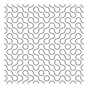 Truchet tiles using arcs. Graphic Design, Design, Digital Design, and AI programming project by Saurabh Yadav - 05.20.2025