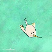 Bird Loop Animation Ein Projekt aus dem Bereich Animation, Digitale Illustration und Animierte Illustration von Anna S - 20.05.2025