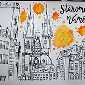 Prague Sketches Ein Projekt aus dem Bereich Skizzenentwurf von Bea Vadillo - 21.05.2025