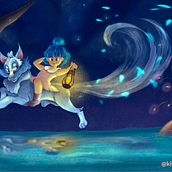 Love pets. Children's Illustration, Digital Illustration, Digital Painting, and Picturebook project by Serena Mendrano - 05.22.2025