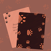 Illustrated Card Deck Final Project. Design, Digital Illustration, Graphic Design, and Narrative project by navyawarrier2022 - 05.22.2025