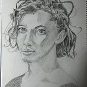 Retrato a lapiz. Un proyecto de Dibujo artístico, Dibujo, Bellas Artes, Dibujo a lápiz y Dibujo realista de Francisco Javier Bermejo Yagüe - 23.05.2025