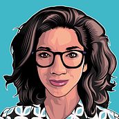 VERONICA. Un projet de Illustration numérique, Dessin de portrait, Illustration vectorielle , et Dessin réaliste de David Roi Corral Naveira - 24.05.2025