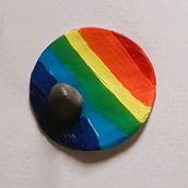 Porta incienso de 7 colores . Een project van Craft,  Beeldende kunst, Ontwerp van accessoires y Keramiek van Eliana Santana - 24.05.2025