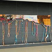 CIUDADELA ABSURDA. Obra textil. Een project van  Beeldende kunst, DIY y Textielontwerp van Macarena Gutiérrez Gebauer - 25.05.2025