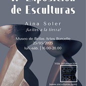 Cartel “1.ª Exposición de Esculturas”. Fine Arts, Br, ing, Identit, Editorial Design, Graphic Design, and Design project by Margarita Maria Becerra Sanchez - 05.26.2025