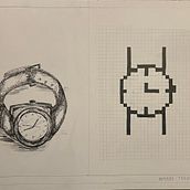 Síntesis objeto: Reloj . Desenho projeto de fernanda_aliaga - 26.05.2025