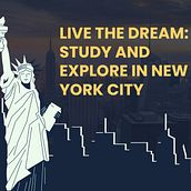Live the Dream: Study and Explore in New York City. Communication, Graphic Design, Marketing, Design Management, and Presentation Design project by Ilenia Lo Monaco - 05.28.2025