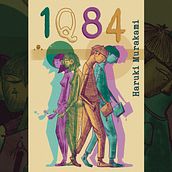 1Q84 de Haruki Murakami. Digital Illustration, Stor, telling, Editorial Design, and Editorial Illustration project by Johana Jaramillo - 05.28.2025