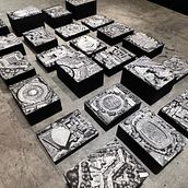 Constelaciones. Fine Arts, Engraving, and Architecture project by Luisa Estrada - 05.28.2025