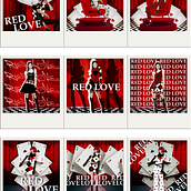 Red-Love: para caer InLOVE. Een project van Ontwerp, Textielontwerp, Digitale illustratie, Tekening, Fotografie, Ontwerp van personages, Br, ing en identiteit, Creativiteit, Modeontwerp y Digitaal ontwerp van Nahiara Riedel - 28.05.2025