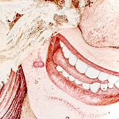 ✨👩‍🎨 1eR ÅutoReTråTö. Fine Arts, Traditional illustration, Painting, Watercolor Painting, Drawing, Portrait Drawing, and Artistic Drawing project by KhåSsîldå - 05.31.2025
