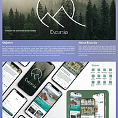 Excursia. Design, App Design, Interactive Design, Mobile Design, and Web Design project by Vilu Miranda - 05.31.2025