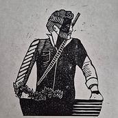 LoUs. Engraving, Fine Arts, Traditional illustration, Portrait Drawing, Printing & Ink Illustration project by marcelocrost - 05.31.2025