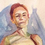 Woman . Un progetto di Belle arti, Disegno anatomico, Disegno realistico, Illustrazione tradizionale, Pittura e Pittura ad acquerello di Sam Pratt - 01.06.2025