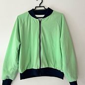 Corte y confección de una cazadora bomber desde cero. Projekt z dziedziny Projektowanie mod, Wzornictwo, krawiectwo, Sz i cie użytkownika Carolina L Tobón Prieto - 02.06.2025