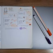Mi primer Sketchnoting. Communication, Creativit, and Drawing project by Luis Eduardo Narváez Huertas - 06.02.2025