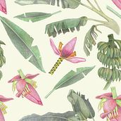 Plátano Power Ein Projekt aus dem Bereich Erweiterungsentwicklung, Design von Garderoben, Traditionelle Illustration, Modedesign, Prägung, Musterdesign und Textildruck von elybrea - 02.06.2025