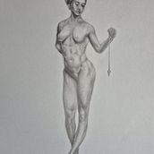 Dibujo del cuerpo de mujer. Fine Arts, Sketching, Drawing, Pencil Drawing, Figure Drawing, Realistic Drawing, and Traditional illustration project by Marco Aguilar - 06.04.2025