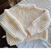 Suéter a crochet 🧶 con Alimaravillas. Un progetto di Fashion design, DIY, Fiber Art, Uncinetto e Textile Design di Silvia Machuca L - 05.06.2025