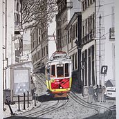 Almost black and white. Architectural Illustration project by Denis Beaulieu - 06.05.2025