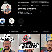 Don Isaac Bursatil asesor en planes de retiro y finanzas personales . Digital Marketing, Marketing, Social Media & Instagram project by isaac miranda - 06.06.2025